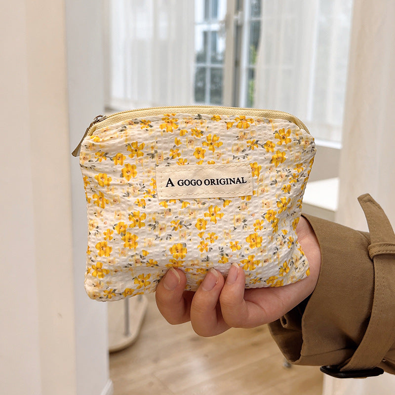 Storage Air Cushion Portable Idyllic Fresh Card Holder