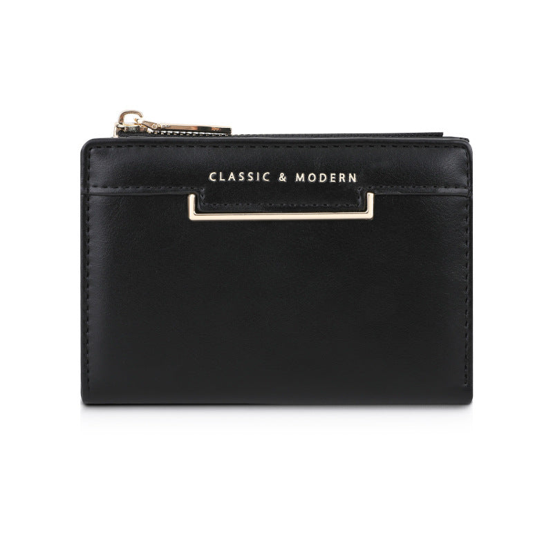 Glamorous Classic Elegant Fashion Practical Short Ladies Wallet