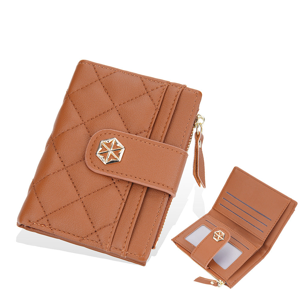 Women's No Multiple Slots Korean Short Ladies Wallets