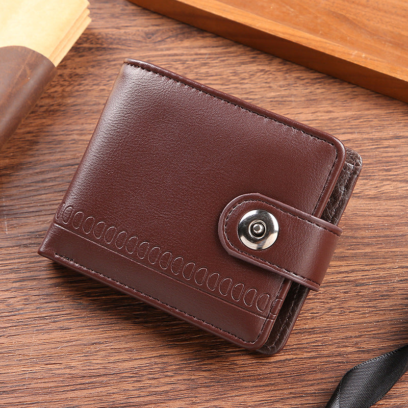 Men's Horizontal Business Fashion Large Capacity Multifunctional Men's Wallets