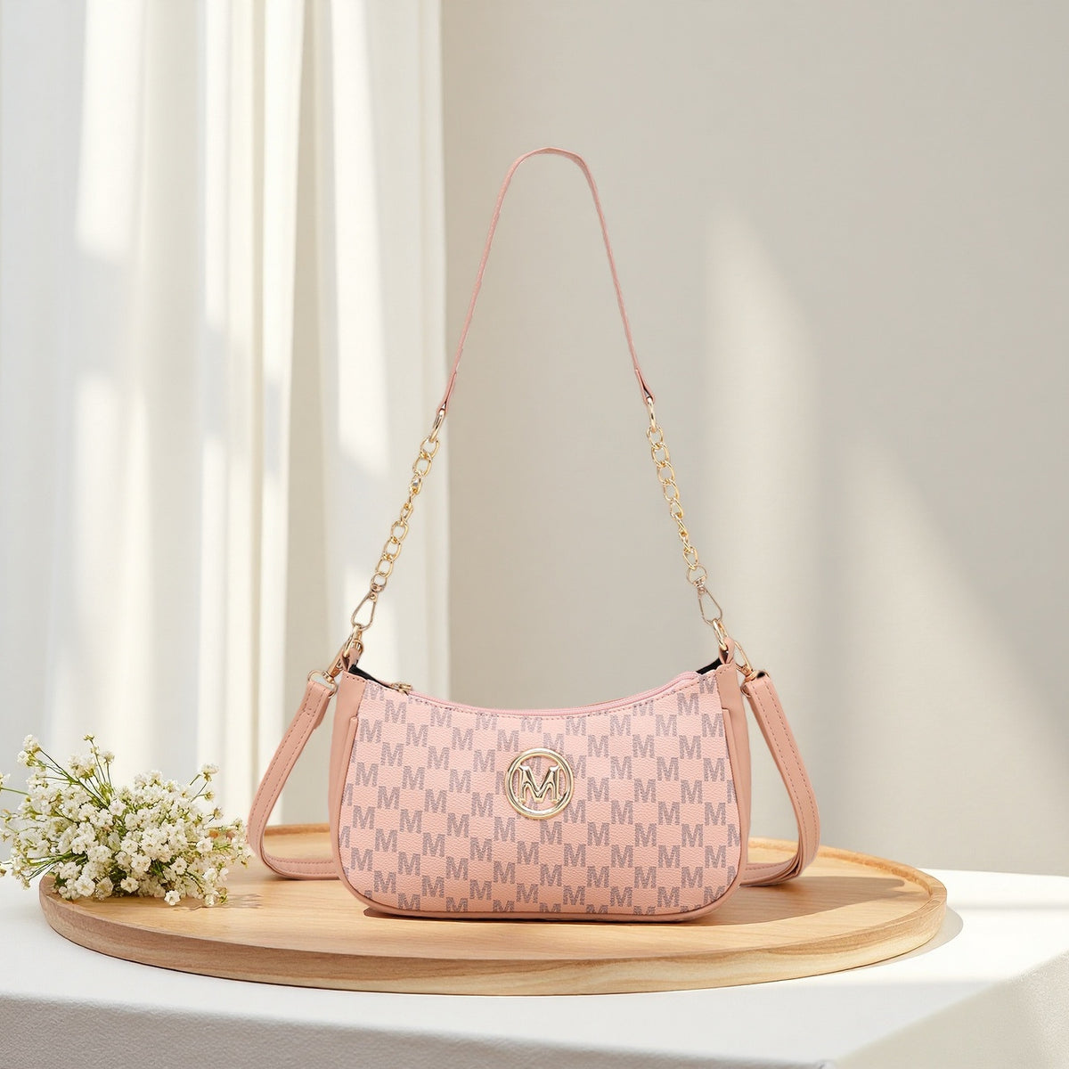 Style Fashion Underarm Western Personality Letter Women's Shoulder Bag