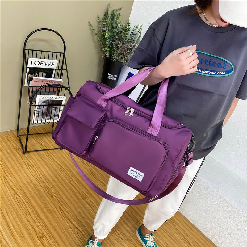 Women's Large Capacity Dry Wet Separation Short-distance Travel Bags