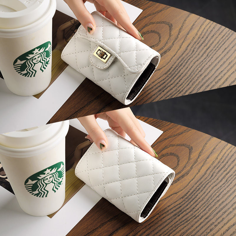 Diamond Style Mini Soft Leather License Card Holder