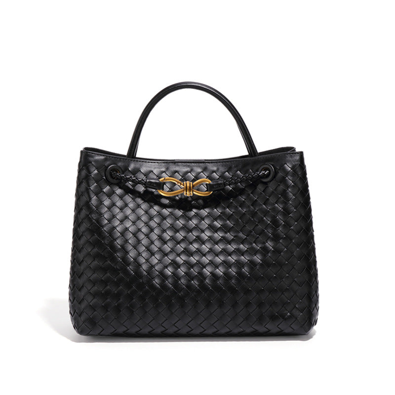 Women's Retro Large Capacity For Hand-woven Fashion Handbags