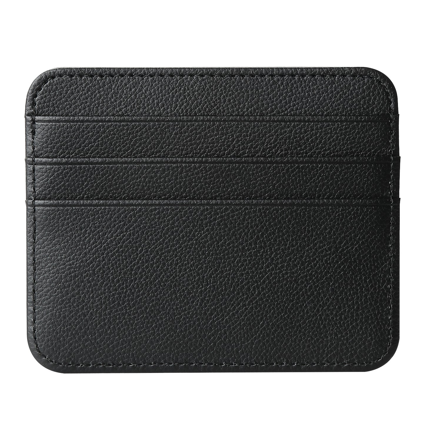Double-sided Large Capacity Multiple Slots Leather Card Holder