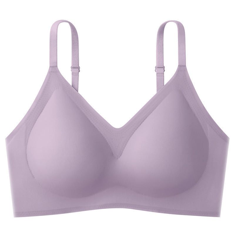 Women's Shoulder Strap Jelly Underwear Seamless Wireless Bras