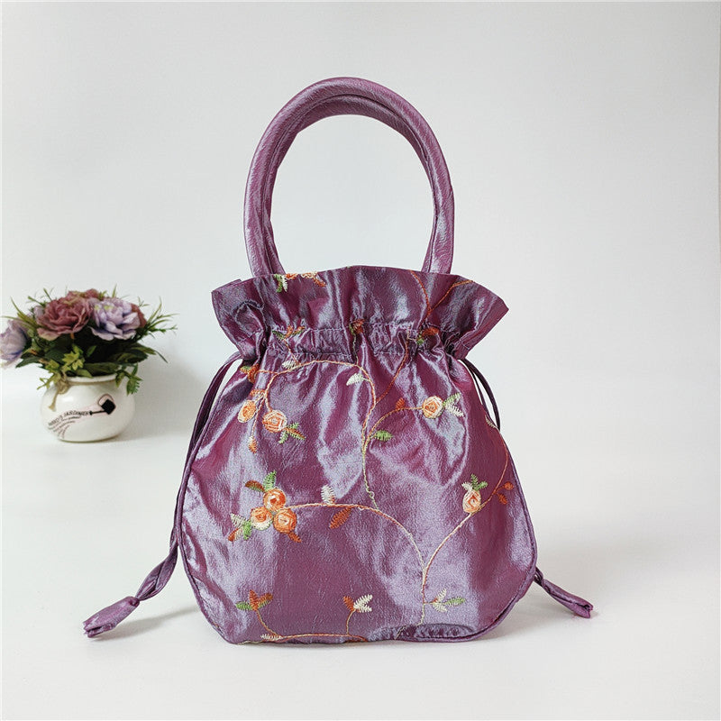 Elegant Women's Clutch Ethnic Style Embroidered Handbags