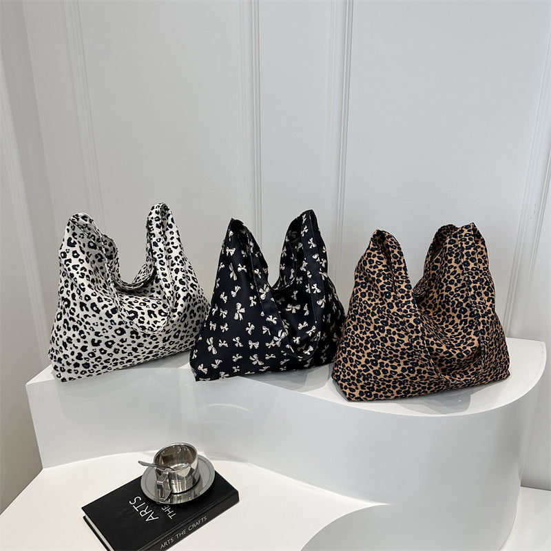 Women's Printed Trend Fashion Leopard Print Large Capacity Women's Shoulder Bag