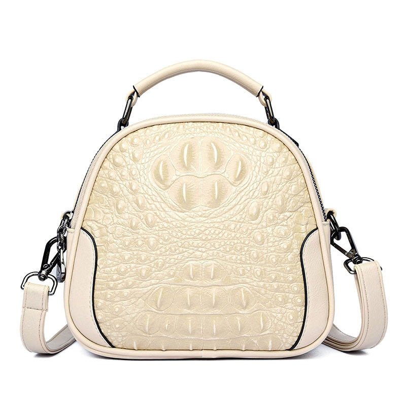 Women's Trendy Crocodile Pattern Simple Stylish Large Women's Shoulder Bag