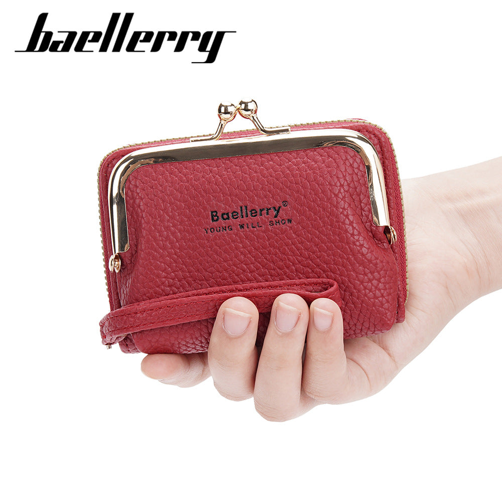 Women's Korean Style Zip Organ High Sense Ladies Wallet