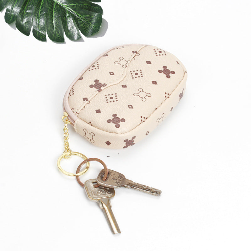 Charming Women's Fresh Sweet Beauty Printing Coin Purses