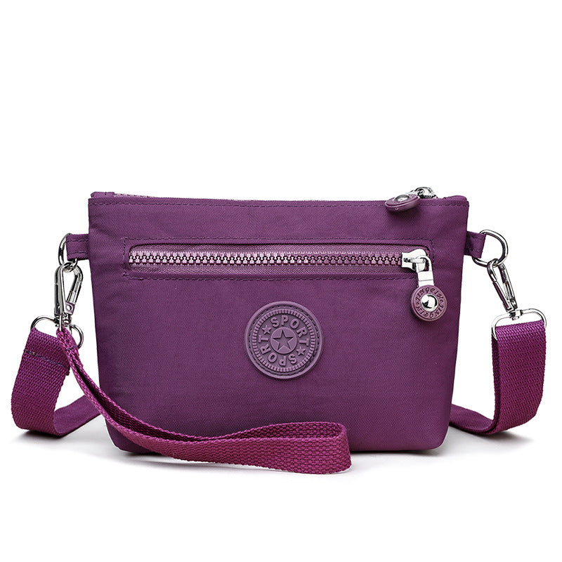 Women's Mobile Mini Trendy High-grade Canvas Wrist Women's Messenger Bag
