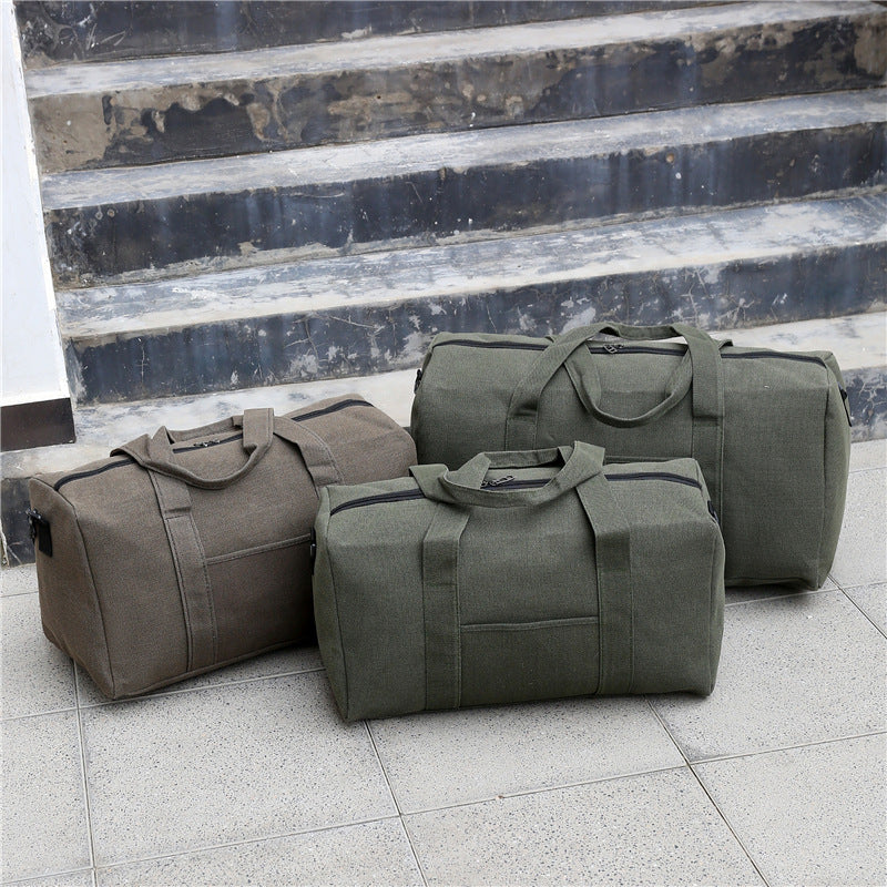 Men's Large Capacity Canvas Traveling Portable Travel Bags