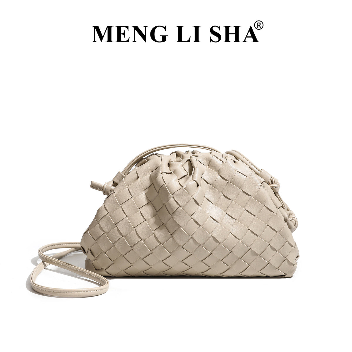 Style Fashion Woven Hand-held Clouds Dumpling Women's Shoulder Bag