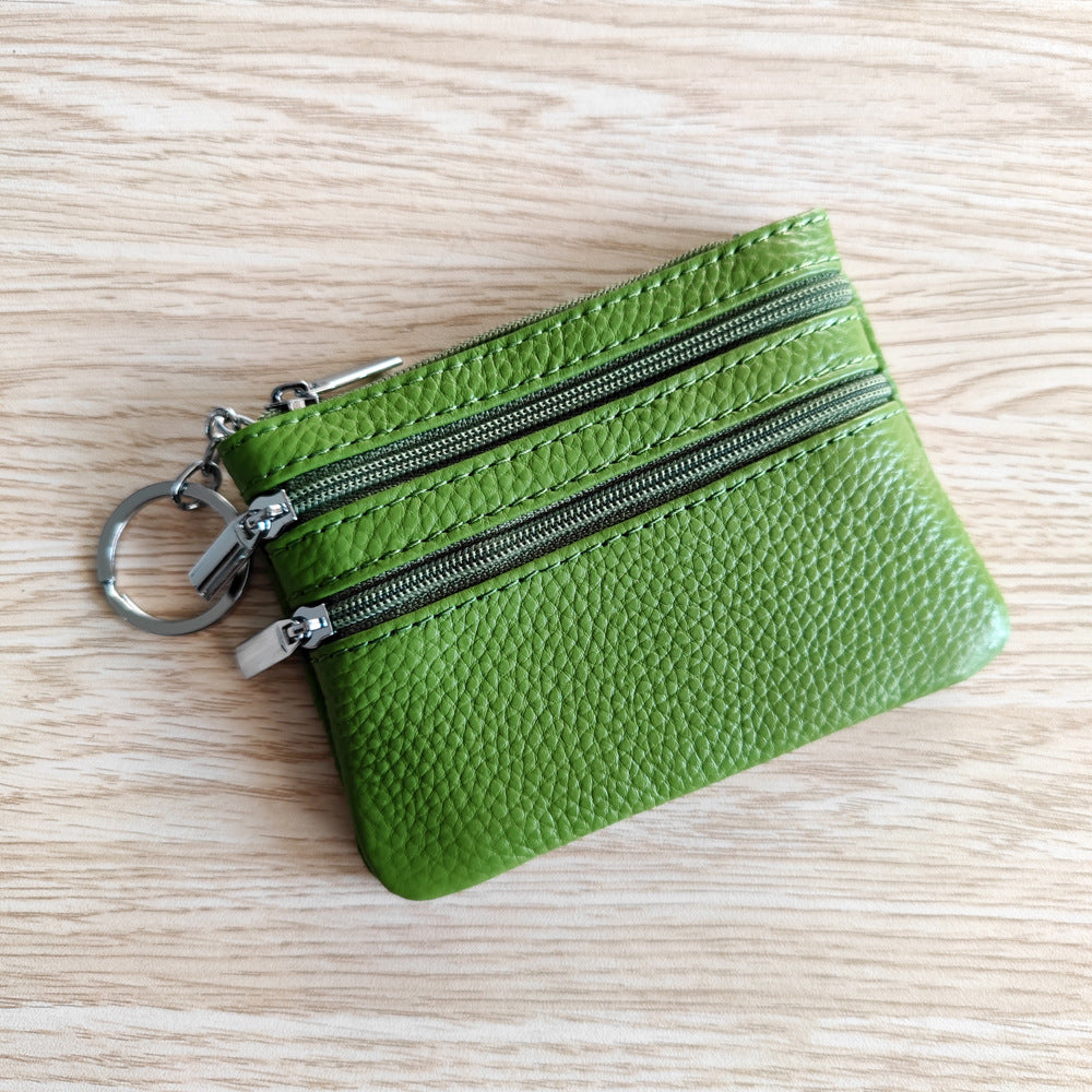 Women's Genuine Leather Business Short For Card Holder