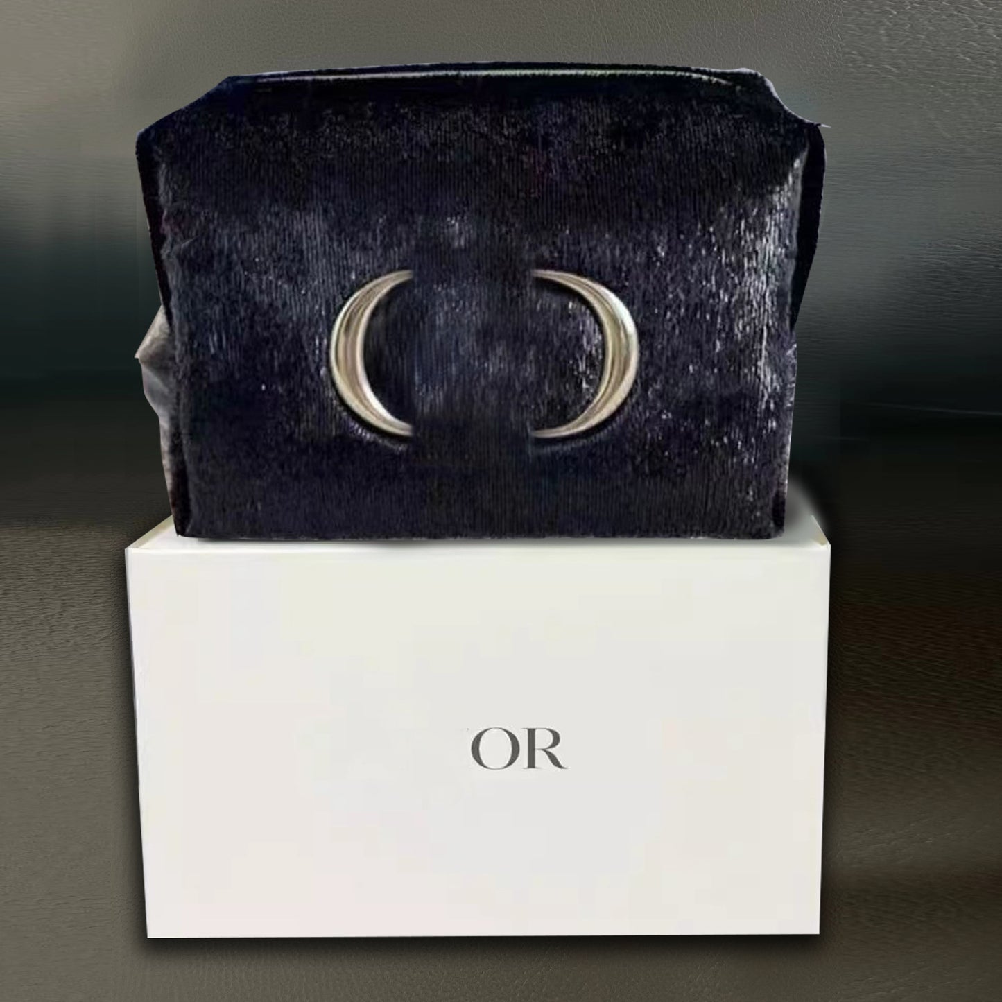 White Space Cotton Super Soft Feeling Portable Cosmetic Bags