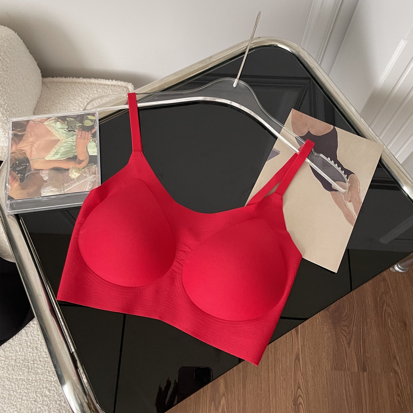 Washable Full Fixed Comfortable Side Drawing Everyday Bras