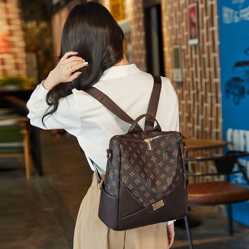 Women's Large Capacity Presbyopic Fashion Lightweight Leisure Backpacks