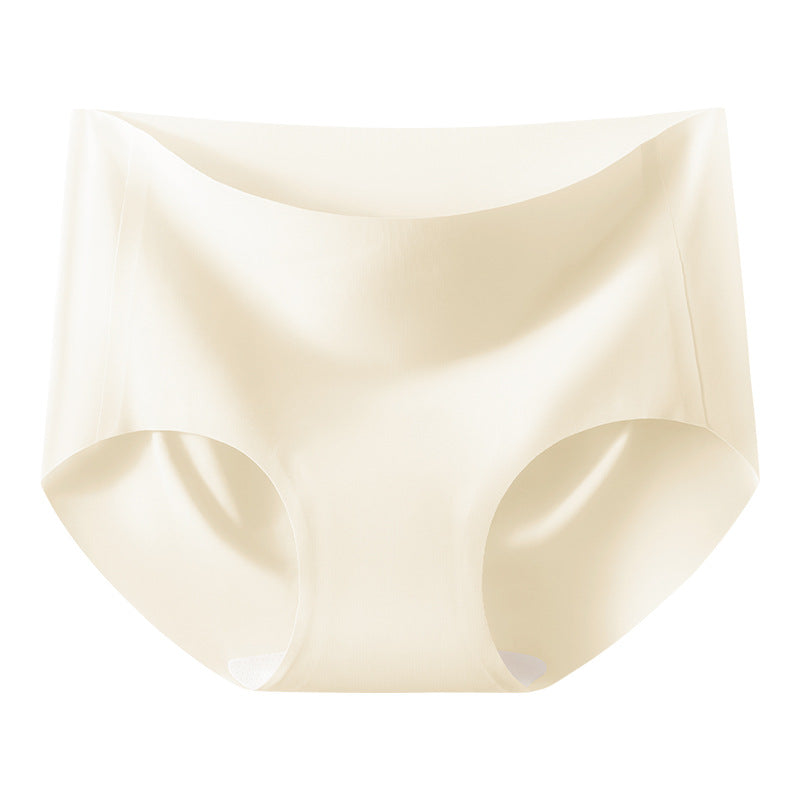 Women's Ice Silk Seamless Liquid Foundation Cotton Panties