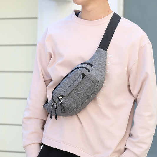 New Men's Creative Fashion Simple Trendy Men's Waist Packs