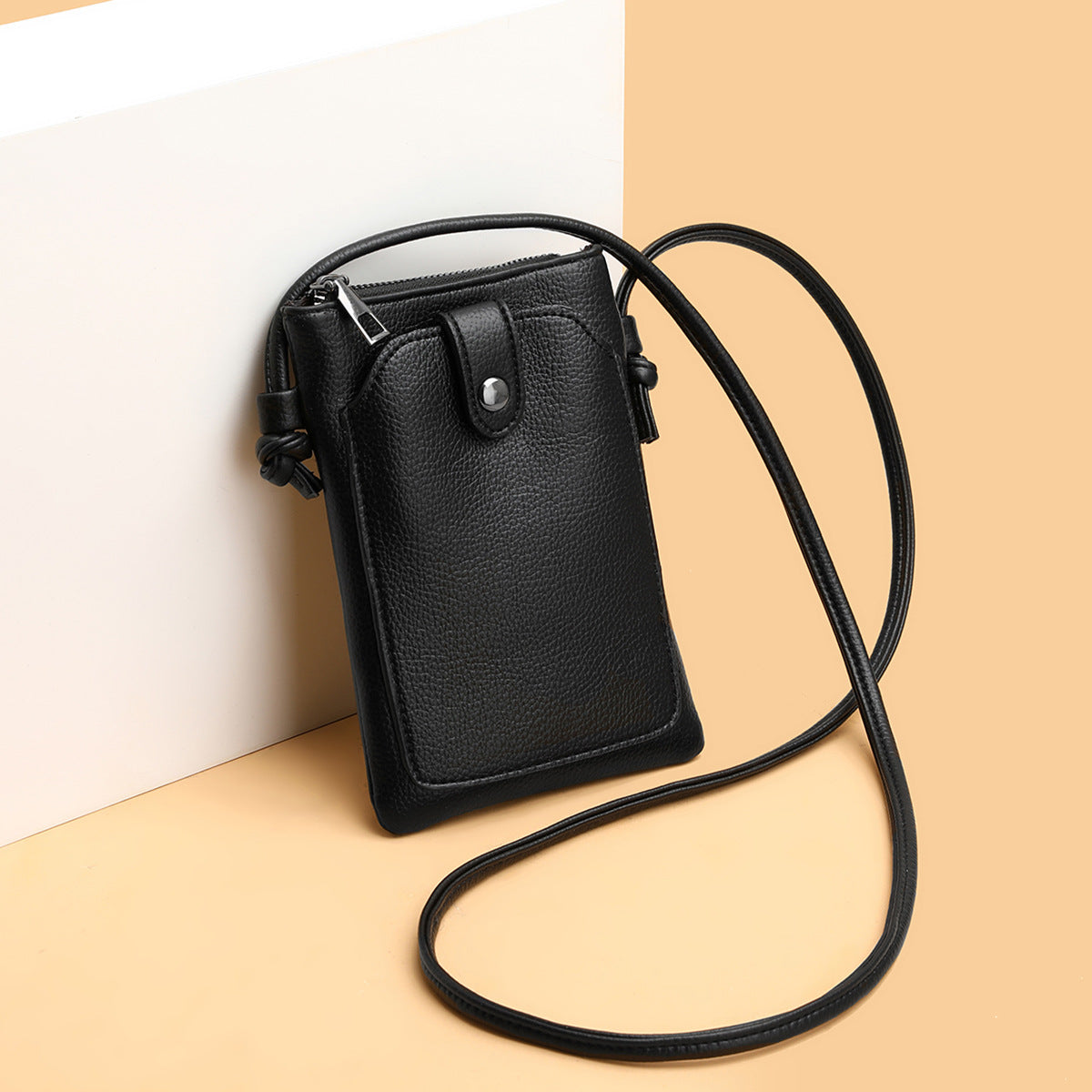 Color Simple Style Portable Cell Fashion Phone Bags