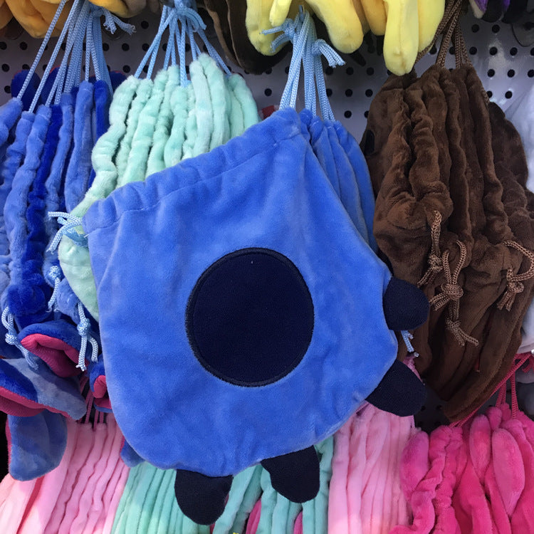 Women's & Men's & Plush Cute Drawstring Korean Mobile Coin Purses