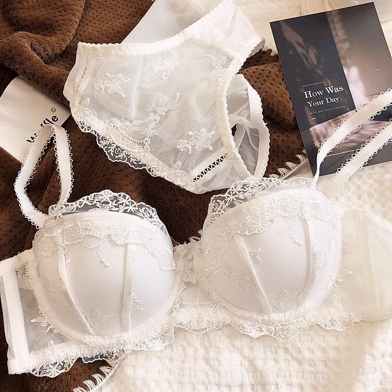 Underwear Thin Soft Steel Ring Push Lingerie Sets