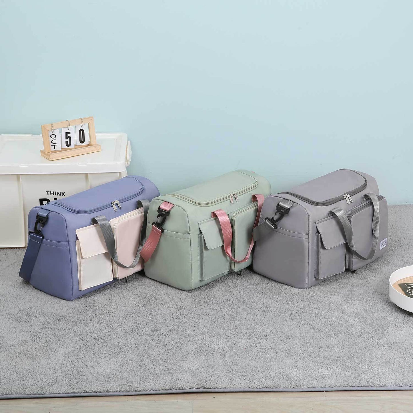 Large Capacity Dry Wet Separation Yoga Travel Bags