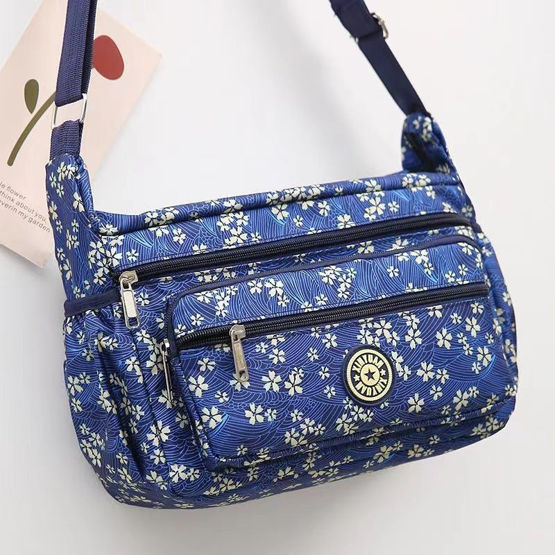 Women's Floral Cloth Stall Night Market Large Crossbody Bags