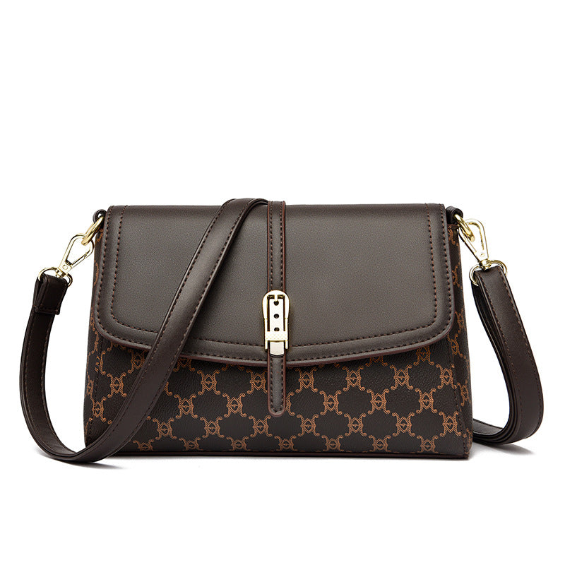 Trendy Comfortable Women's Charming Contrast Color Shoulder Bags