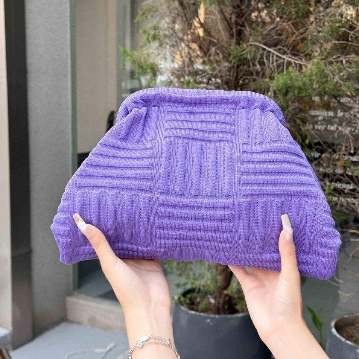 Style Large Capacity Everyday Joker Contrast Color Makeup Bag