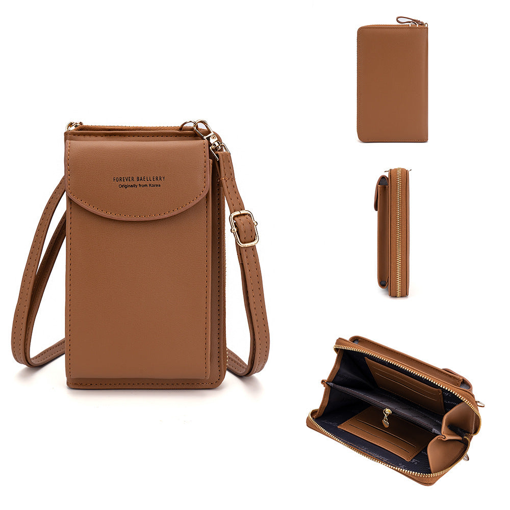 New Women's Mobile Korean Style Short Ladies Wallet
