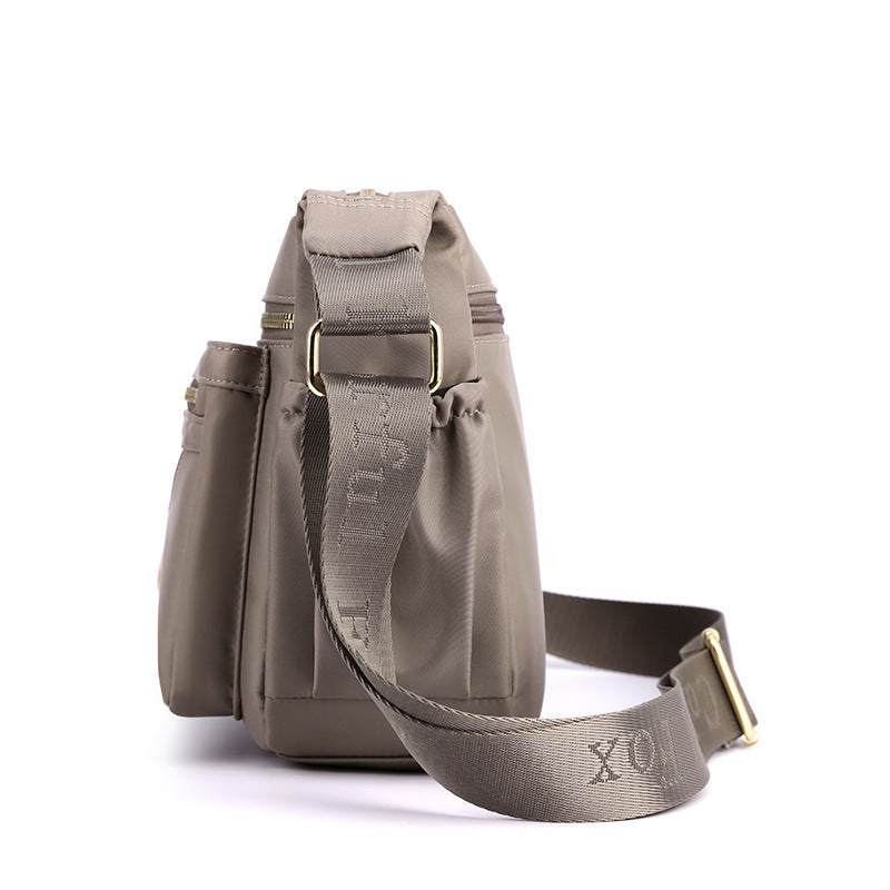 Women's Nylon Waterproof Mom Style Korean Solid Women's Shoulder Bag