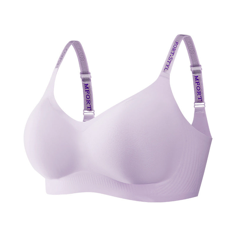 Women's Strap Underwear Traceless Ventilation Small Chest Everyday Bras