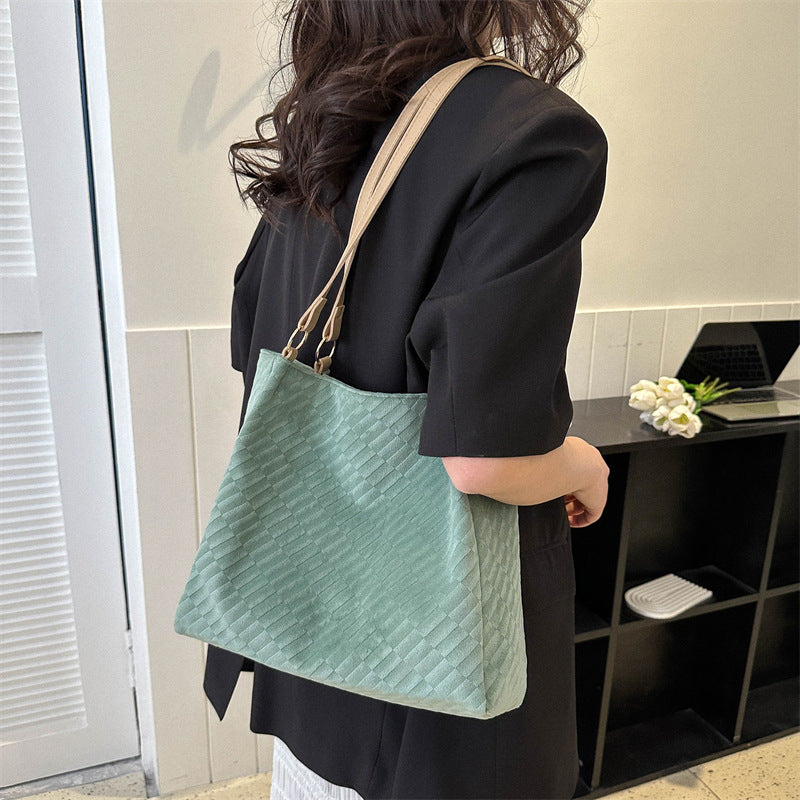 Women's Large Capacity Korean Style Trendy Fashion Shoulder Bags