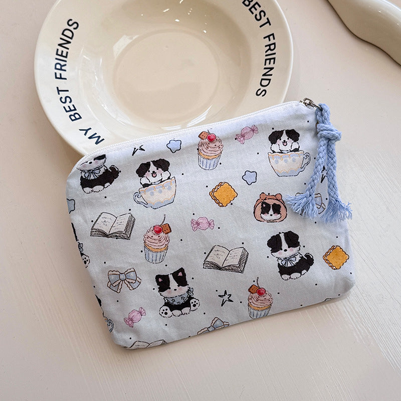 Korean Style Fresh Portable Mini Buggy Cosmetics Cosmetic Bags