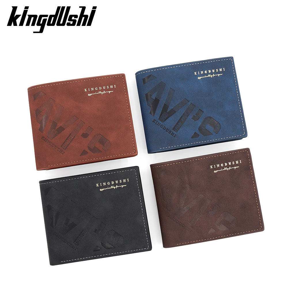 Men's Fashion Embossed Hinge Multiple Slots Pocket Bags
