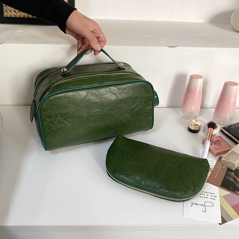 Women's High Sense Cosmetics Sundries Storage Portable Bags