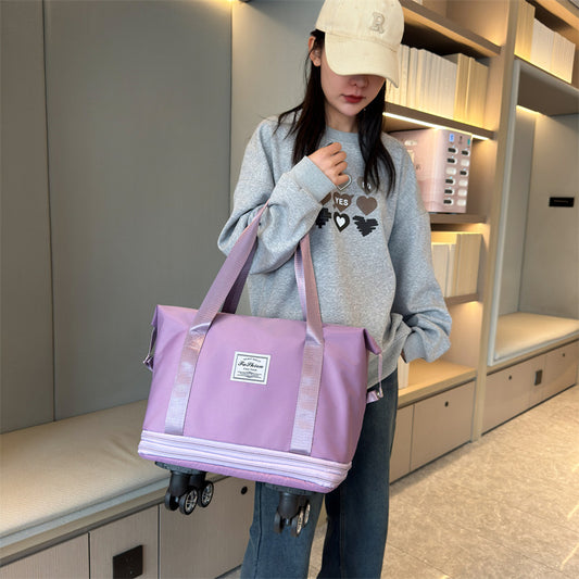 Large Capacity Dry Wet Separation Extended Oversized Travel Bags