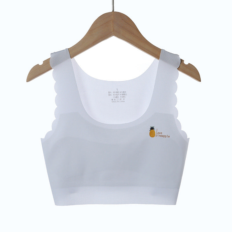Children's Underwear Seamless Ice Silk Summer Thin Bras