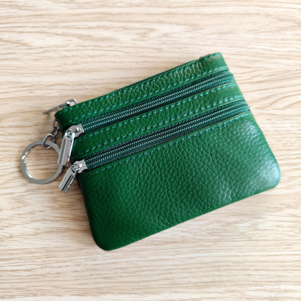 Women's Genuine Leather Business Short For Card Holder