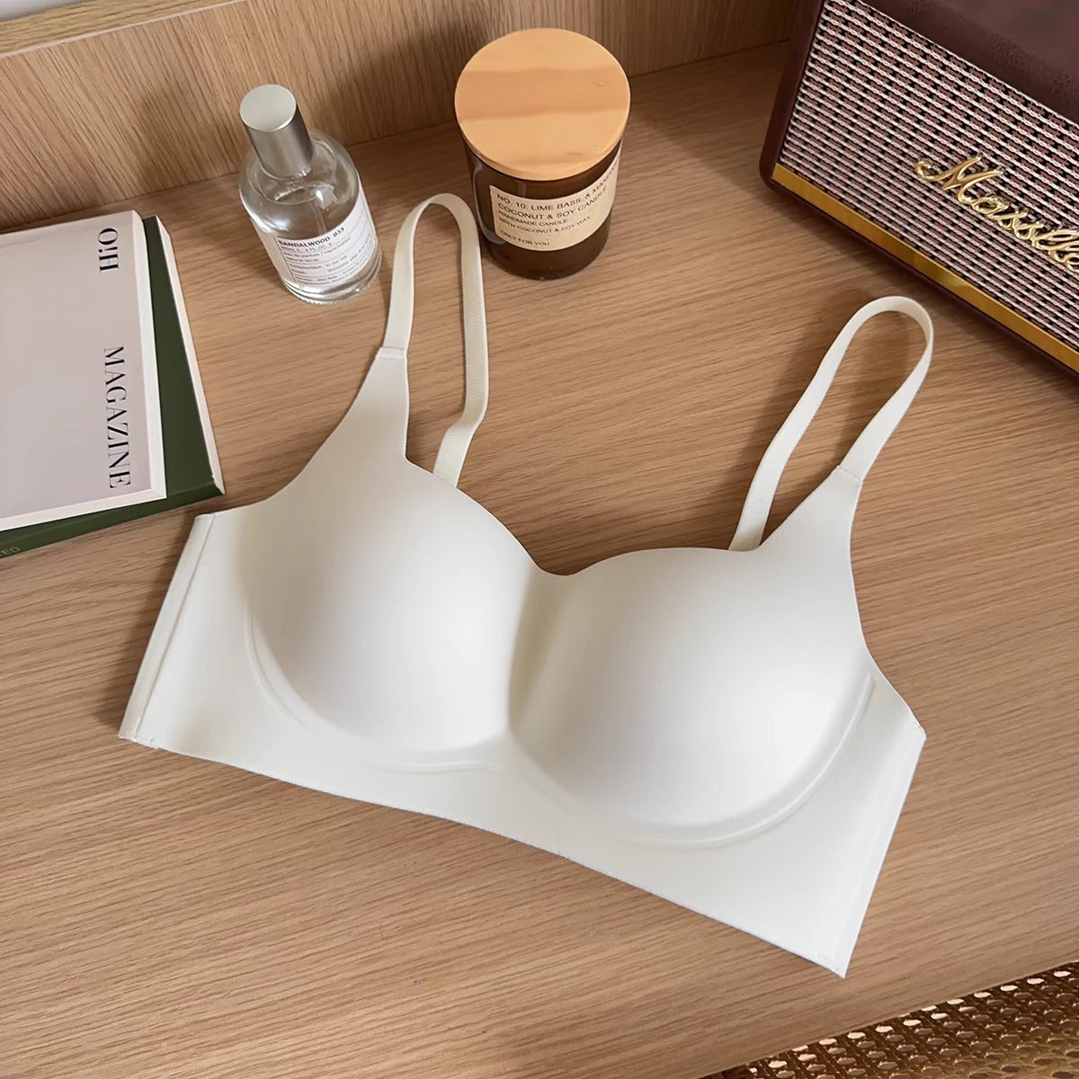 Women's Soft Support Thin Slimming Underwear Wireless Bras