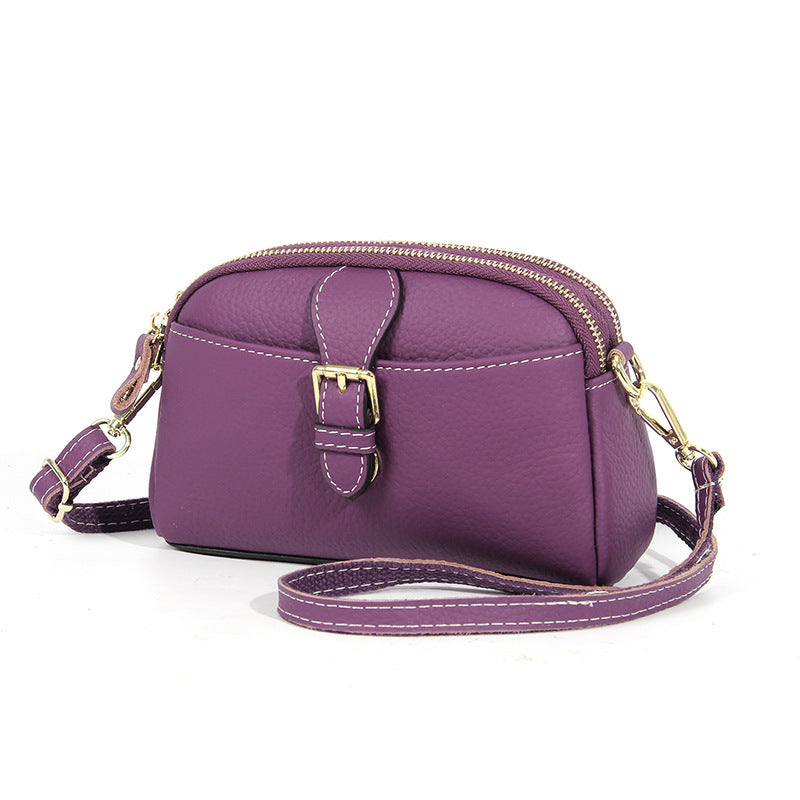 Women's First Layer Cowhide Summer Large Capacity High-grade Shoulder Bags