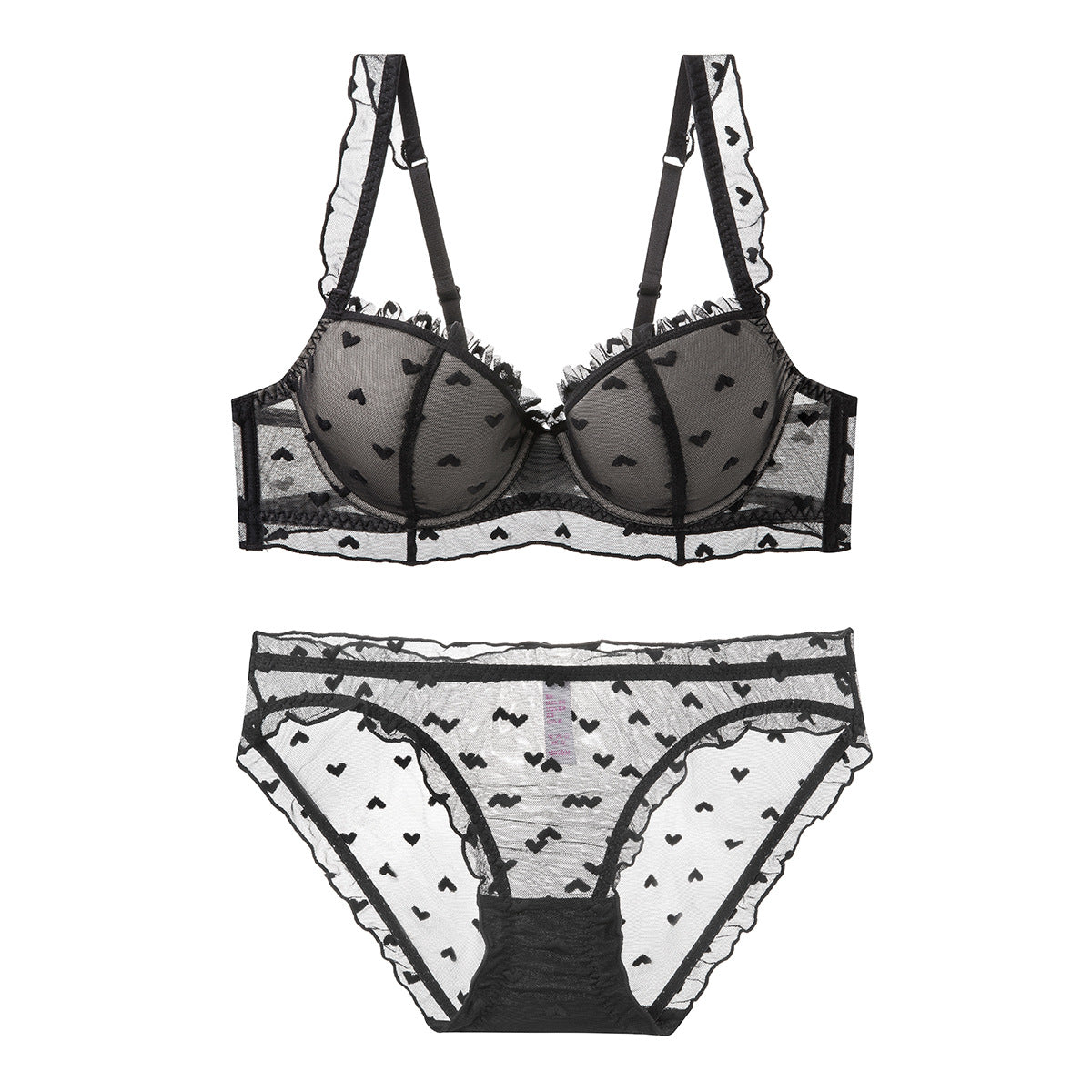 Women's Push-up Pure Desire Big Chest Breast Contracting Lingerie Sets