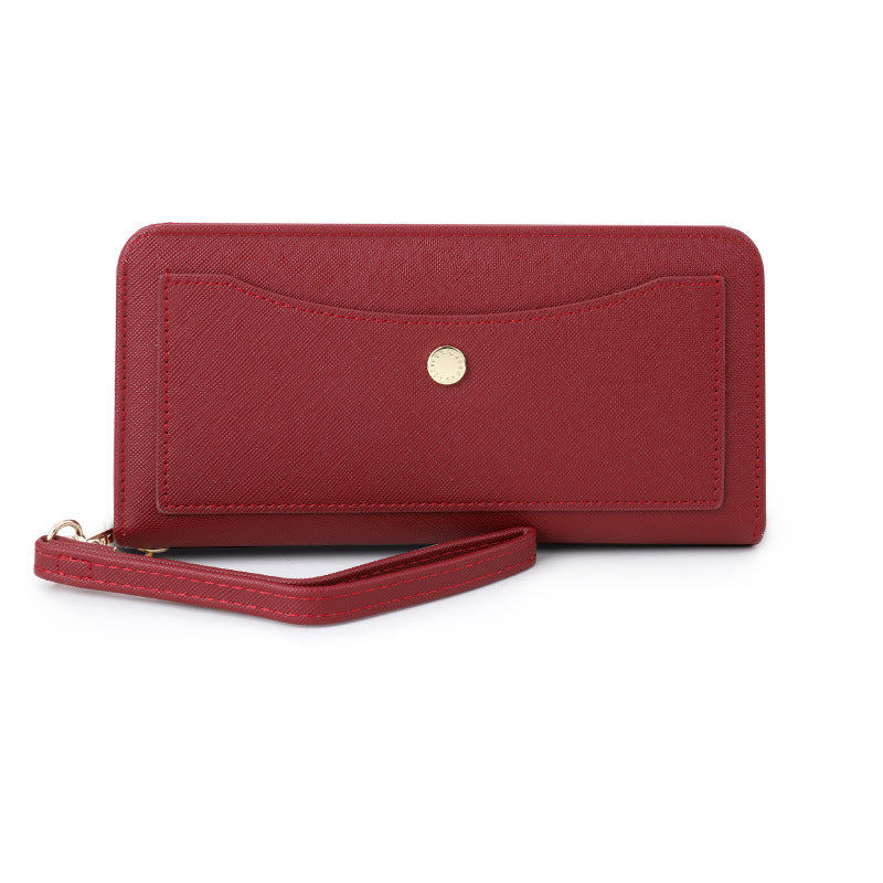 Popular Women's Fashion Advanced Leather Long Card Holder