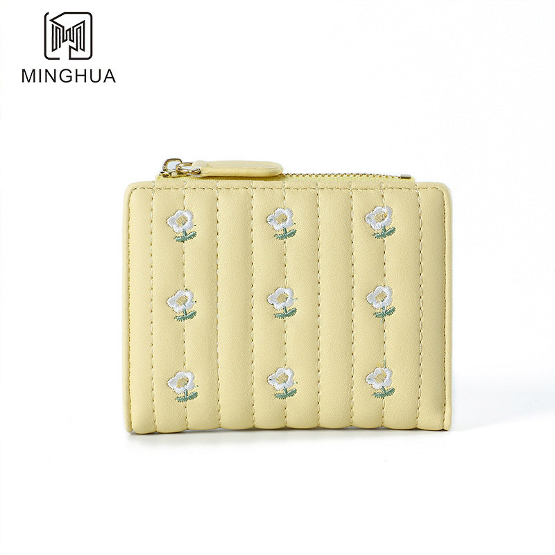 Women's New Short Simple Summer Zipper Ladies Wallets