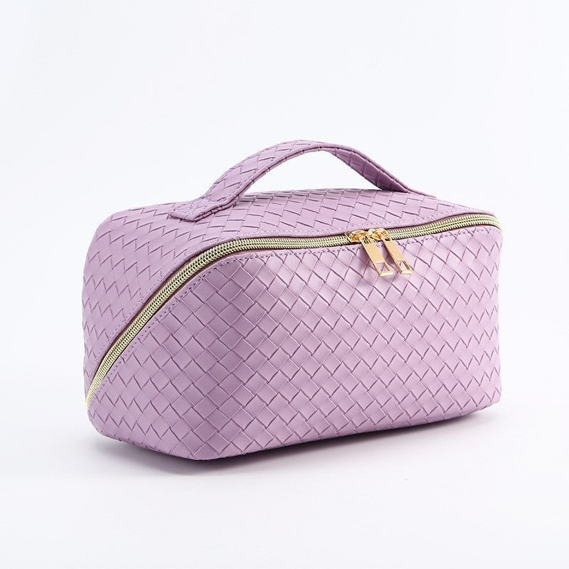 Women's High-grade Pillow Large Capacity Portable Brush Toiletry Makeup Bag