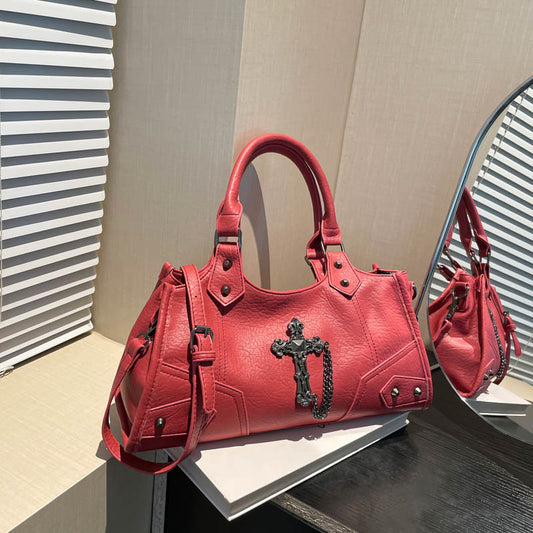 Women's Classic Pretty Textured Personalized Cross Shoulder Bags
