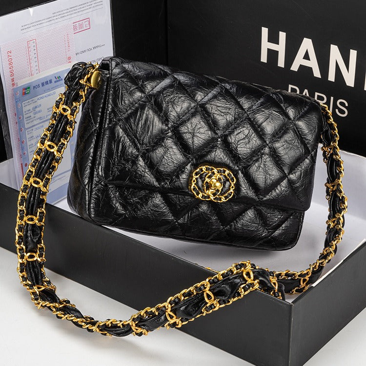 Women's Niche Rhombus Chain Classic Style Light Women's Messenger Bag