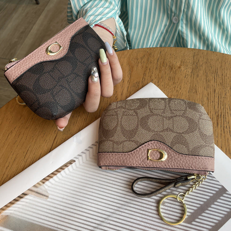 Women's Zipper Compact Mini Fashion Minority Coin Purses